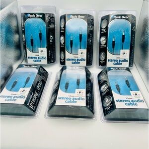 Music Gear 3.5 mm 6ft Stereo Audio Aux Cable